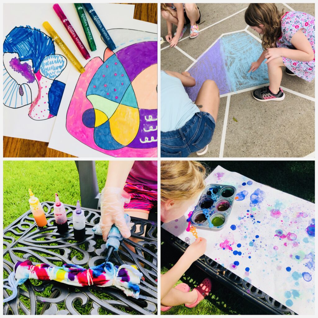 Summer Art Week Activities