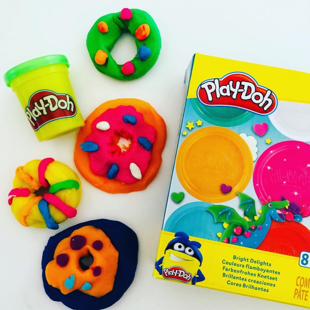 Play Dough Donuts