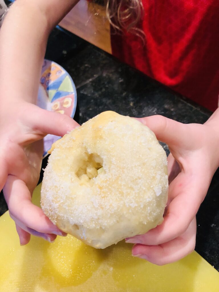 Air Fryer Biscuit Donuts