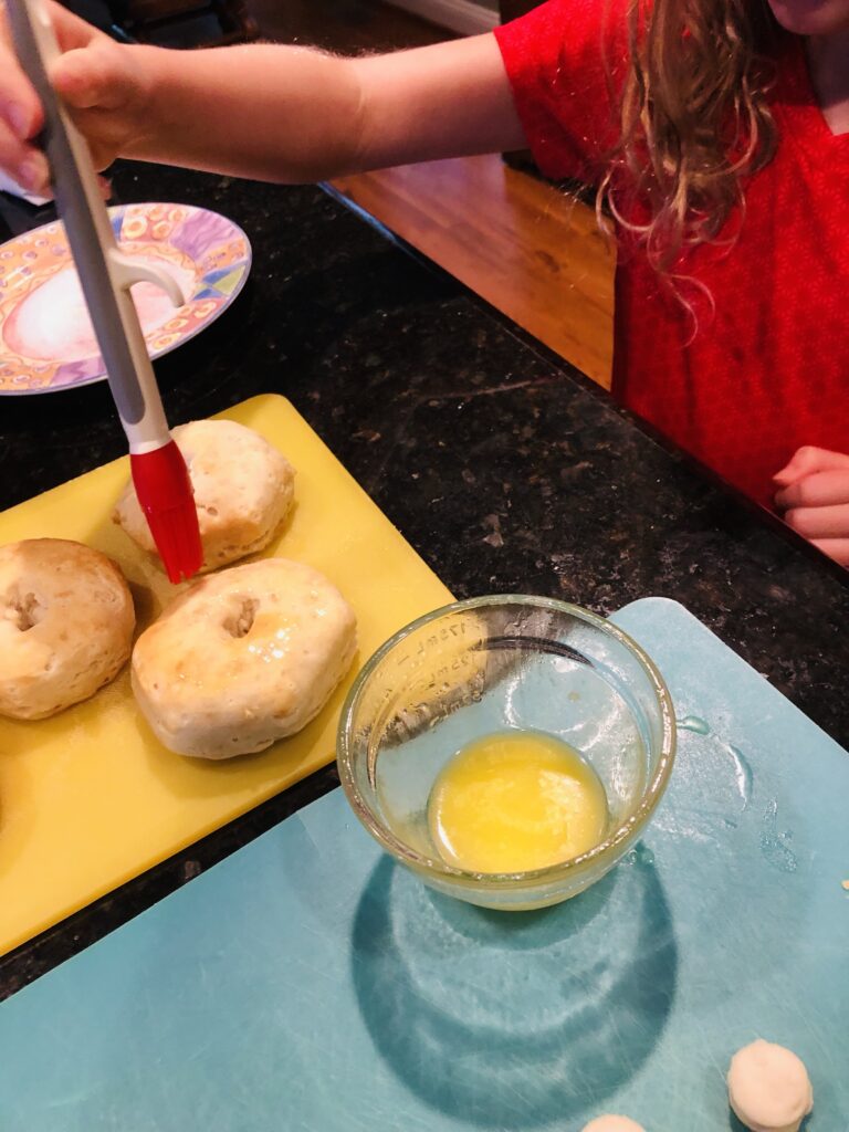 Making Air Fryer Donuts from Biscuit Dough