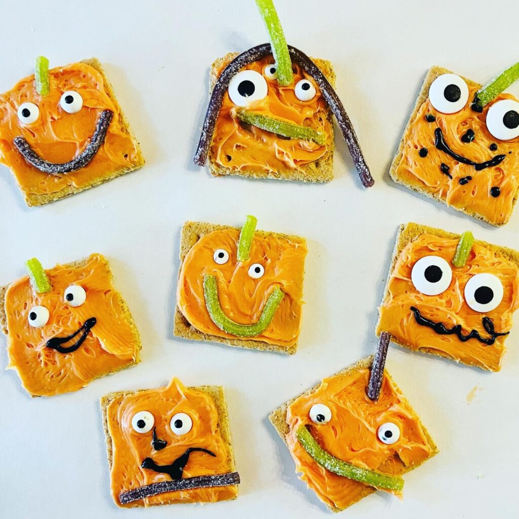 Spookley the Square Pumpkin Snack Craft