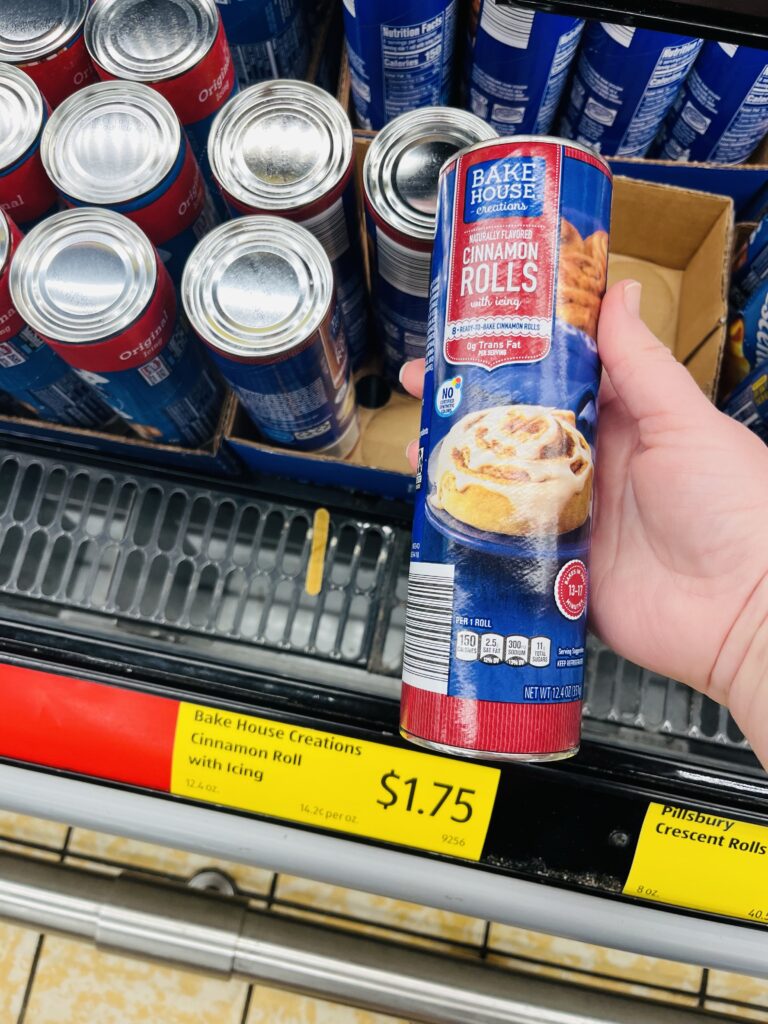 ALDI Cinnamon Rolls