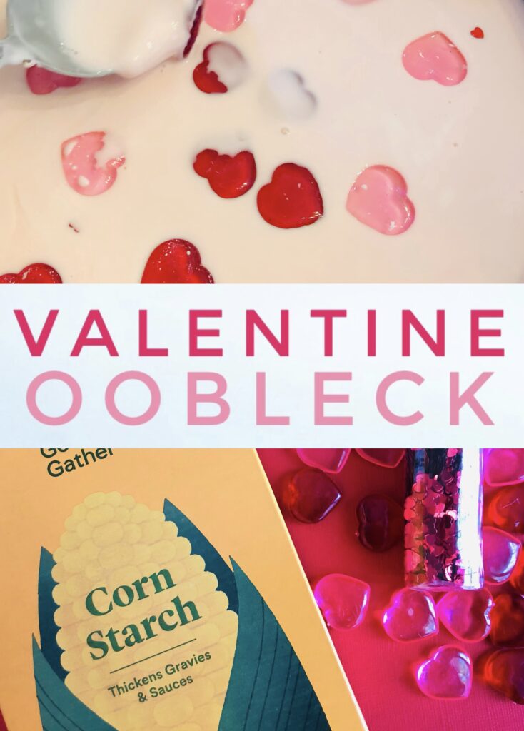 How to Make Valentine Oobleck