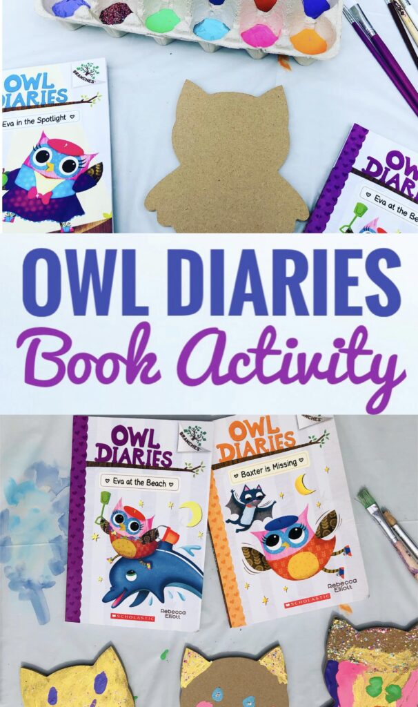 Owl Diaries Book Activity Craft