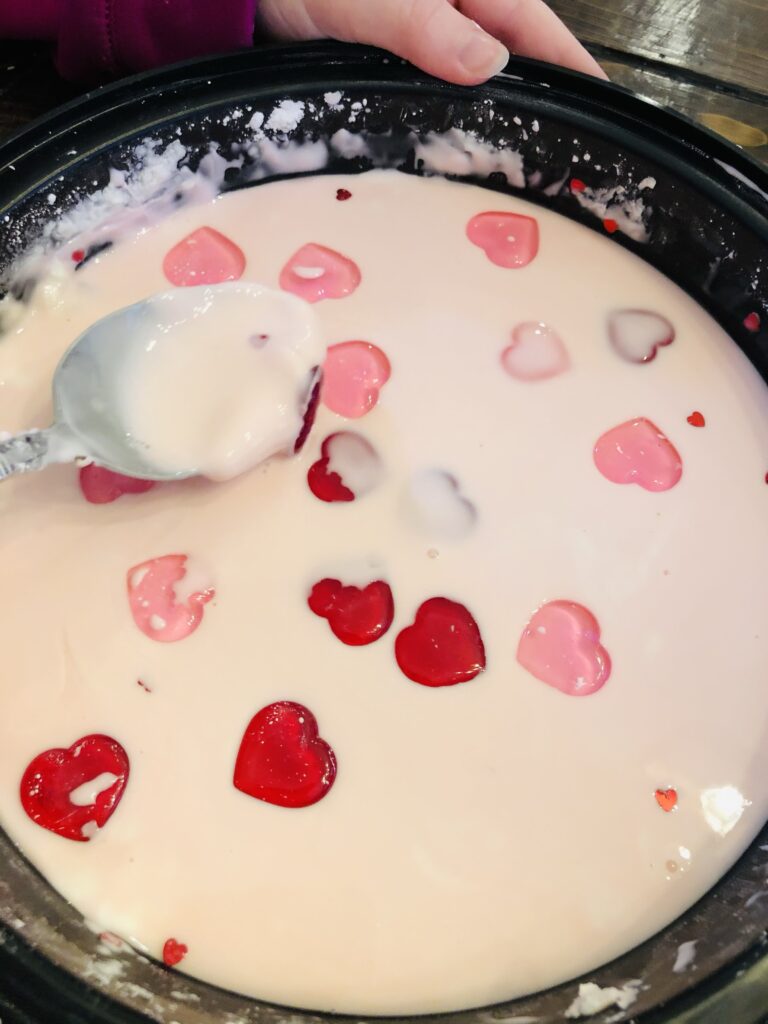 Valentine Oobleck for Sensory Science