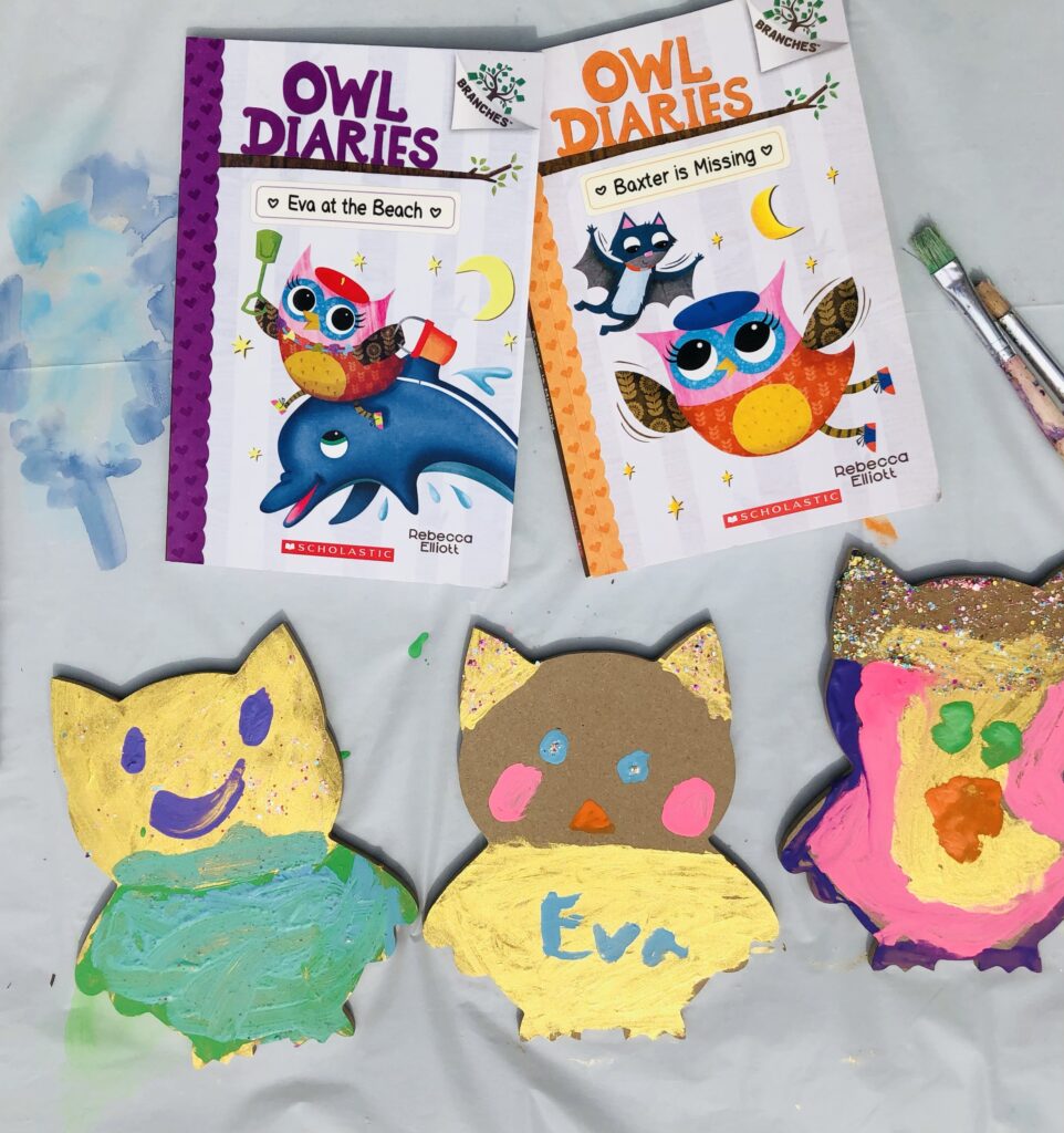 Owl Diaries Craft Activity