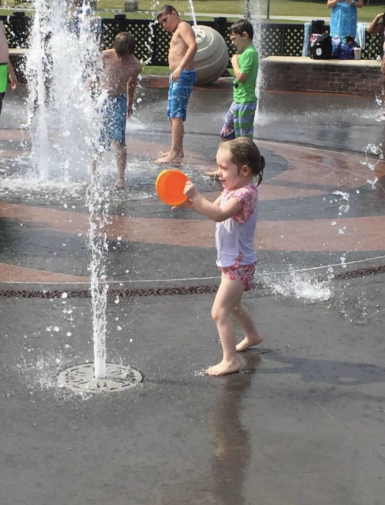 Summer Splash Pad Activity for Kids