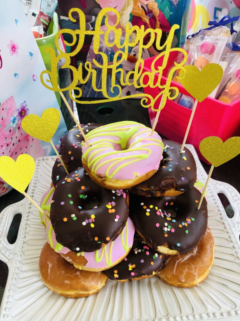 Donut Cake Easy Party Treat Idea