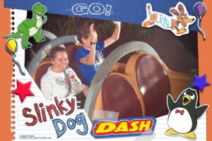 Slinky Dog Dash Disney Ride Photos