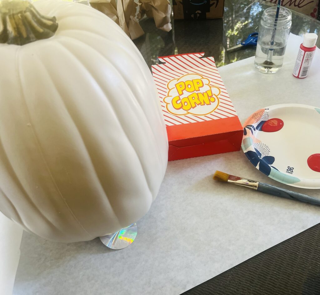 Popcorn Pumpkin Decorating Supplies