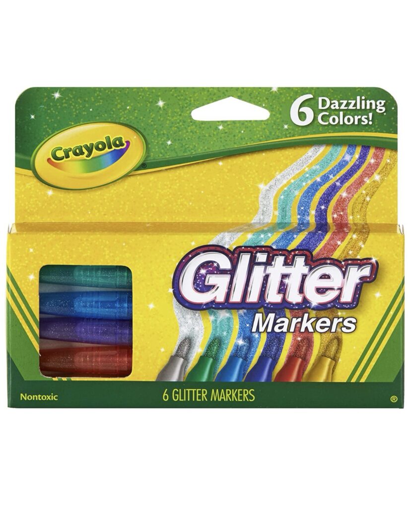 Glitter Markers Stocking Stuffer Idea