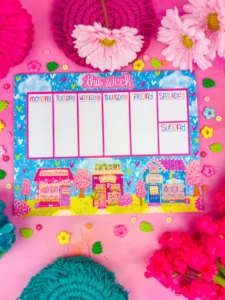 Bookish Planner Notepad