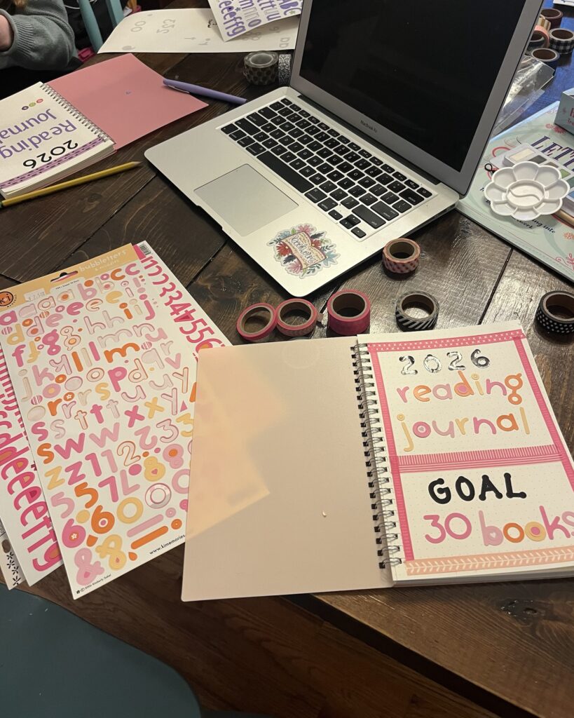 Creating a reading journal