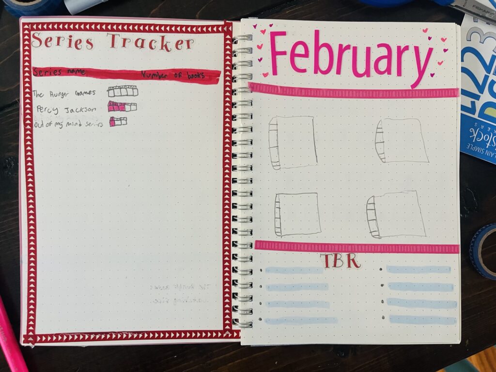 Reading Journal to make with kids