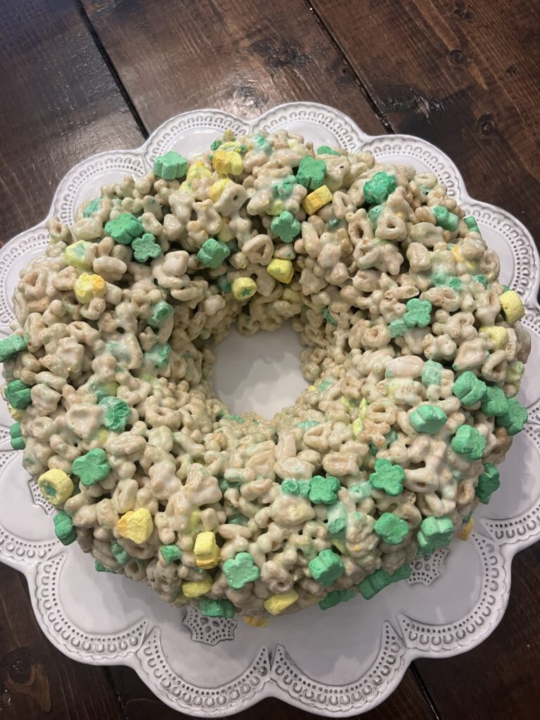 Easy Lucky Charms Cake