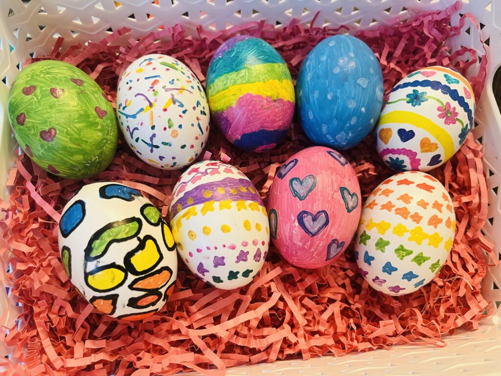 Eggs designed by tweens and teens