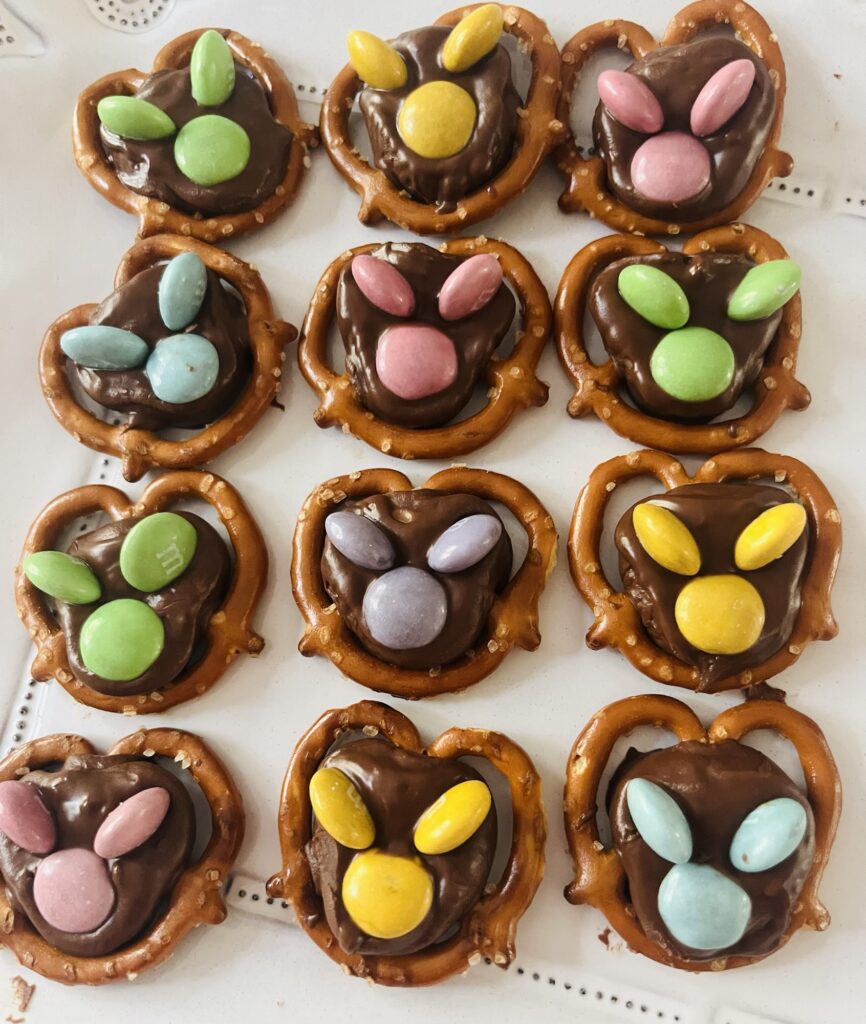 Easter Bunny Pretzel Treats Recipe