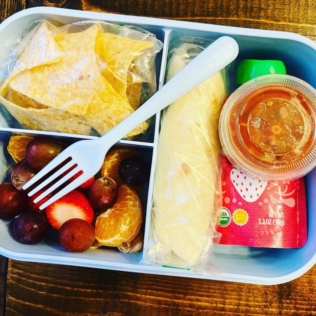 Taco Bento Box Lunch for School or Work