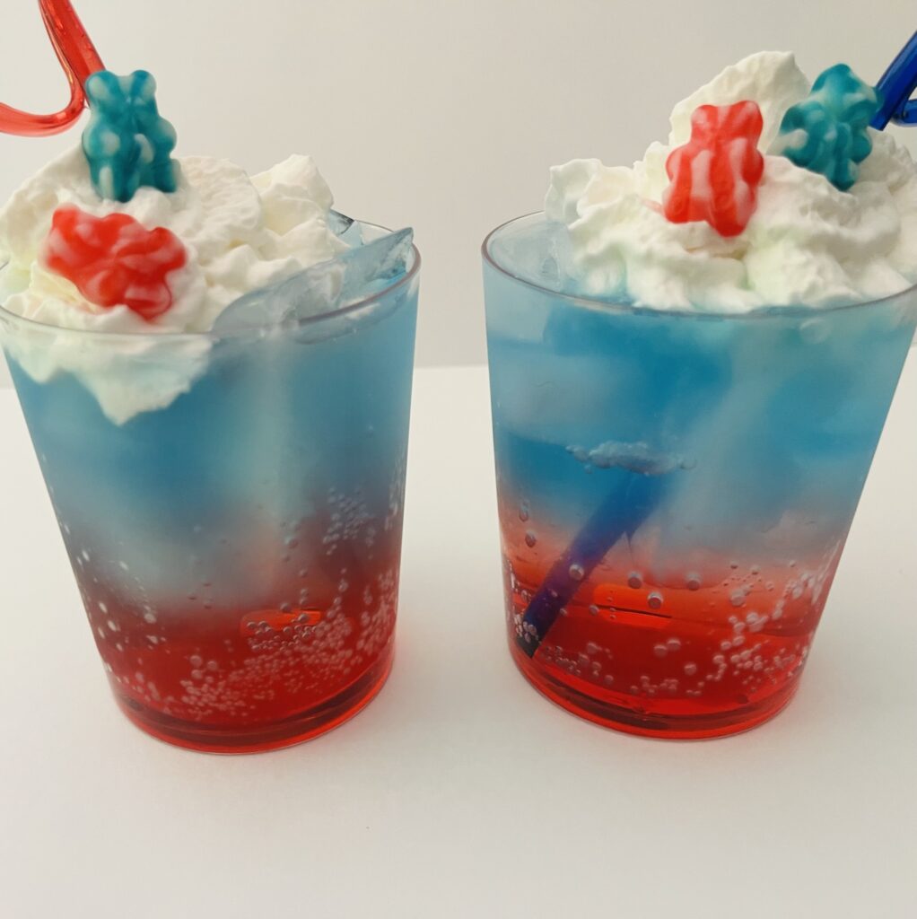 Fun Patriotic Mocktail for Kids