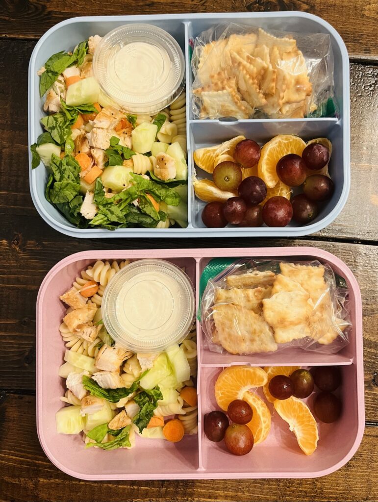 Salad Bento Box Lunch for School